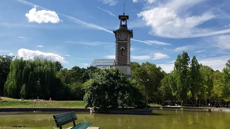 View of Parc Georges-Brassens in Paris, IDF
