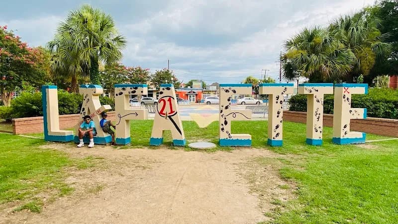 View of Parc Sans Souci in Lafayette, LA