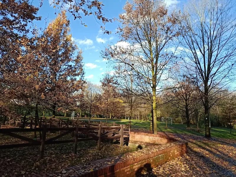 Parco della Roggia park in Arese, Lombardy