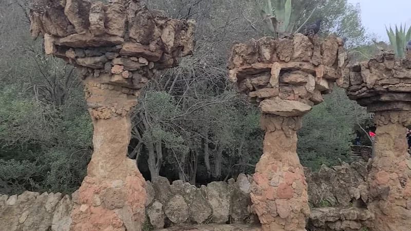 View of Park Güell in Barcelona, CT