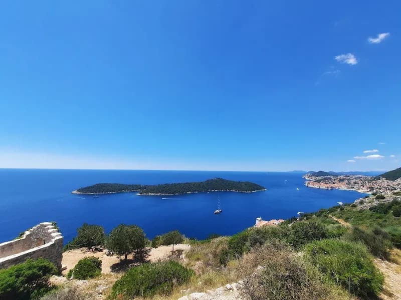 View of Park Orsula in Dubrovnik, DN