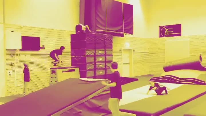 View of PARKOUR FRIENDS GRANTOMTAHALLEN #No2drugsFit4LIFE in Värmdö, Stockholm