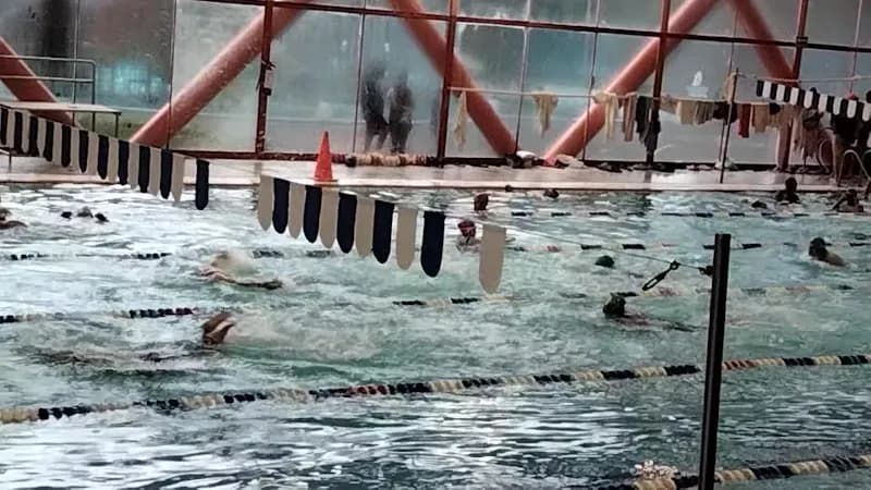 View of Parque Acuático Vecinal in Atizapán de Zaragoza, Edomex