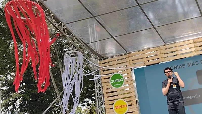 View of Parque Bolívar in Bogota, BOG