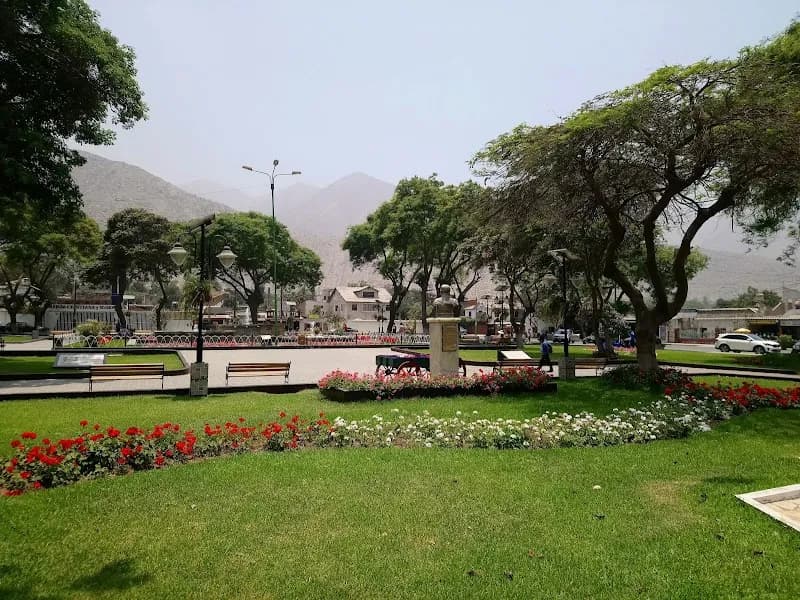 Parque Central de Chaclacayo park in Chaclacayo, Lima
