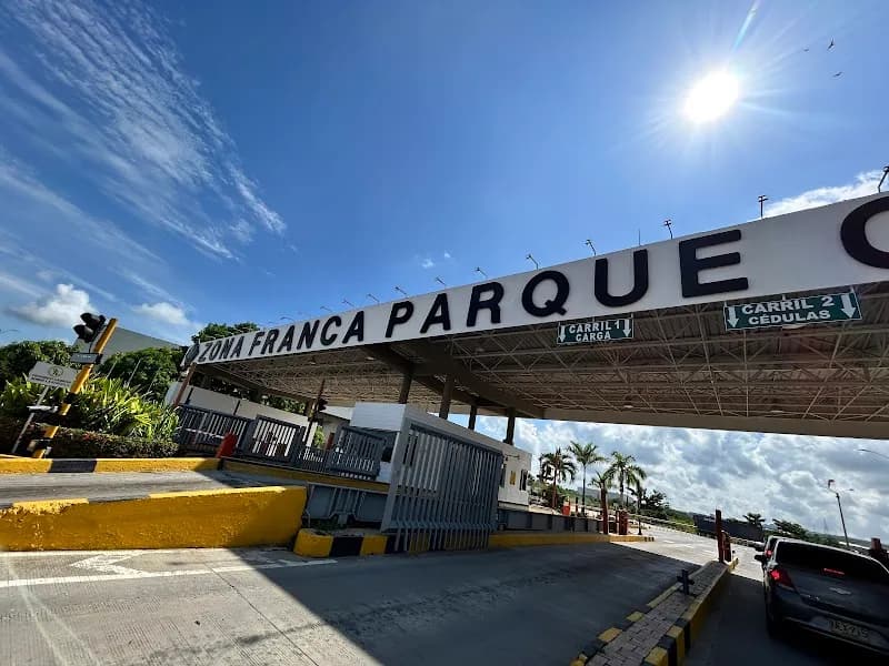 View of Parque Central de San Fernando de Turbaco in San Fernando de Turbaco, Bolivar