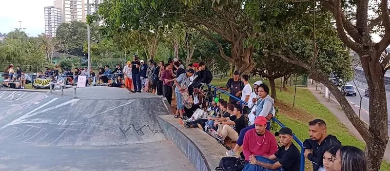 View of Parque da Juventude Ana Maria Brandão in Santo André, SP