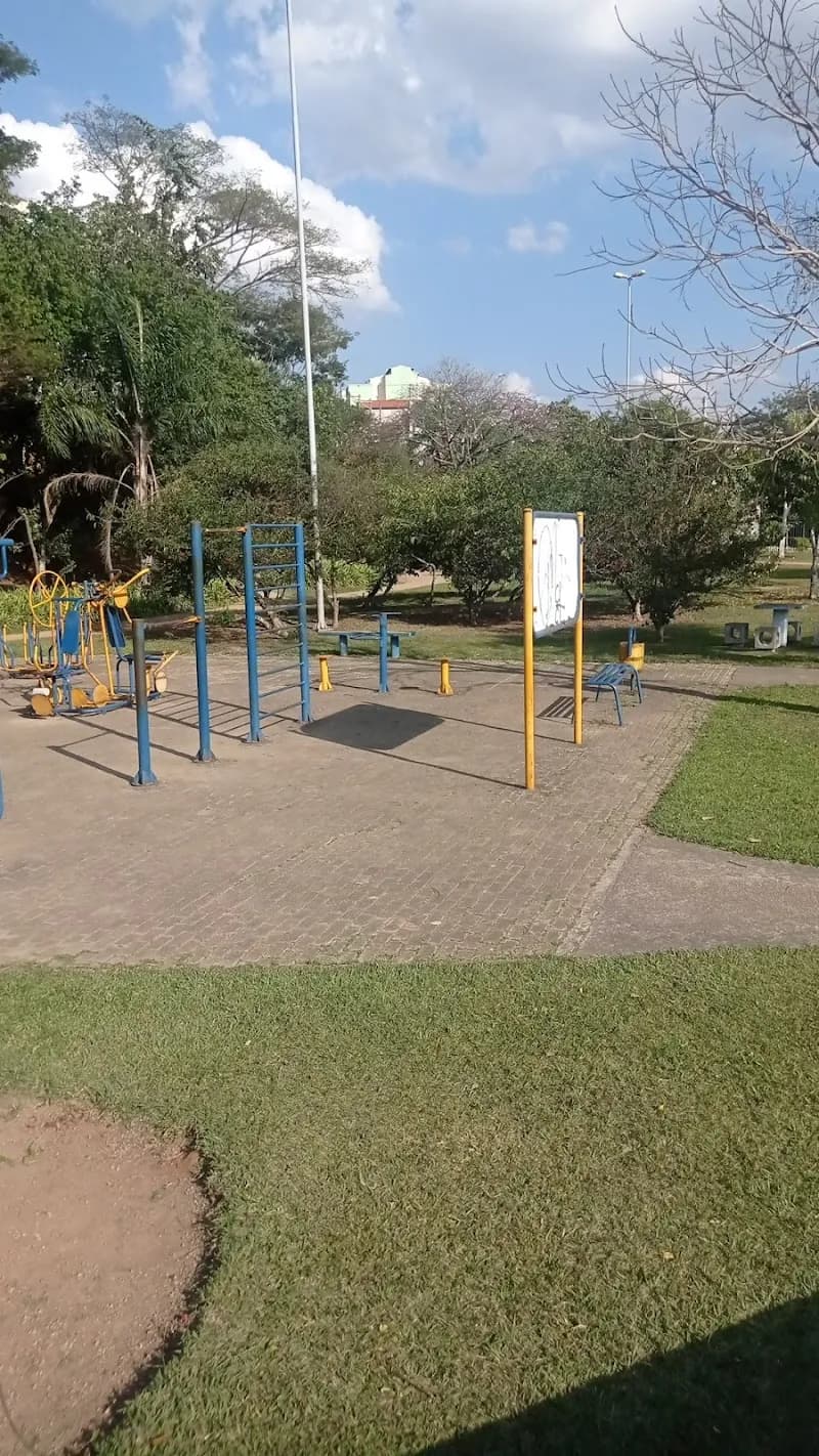 View of Parque da Juventude Ana Maria Brandão in Santo André, SP