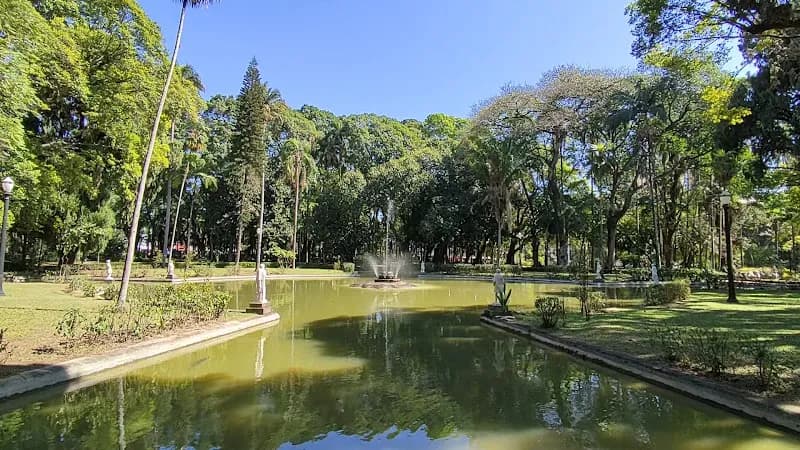 View of Parque da Luz in Sao Paulo, SP