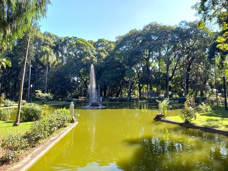 View of Parque da Luz in Sao Paulo, SP