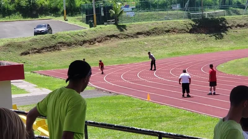 View of Parque de Juncos in Juncos, PR
