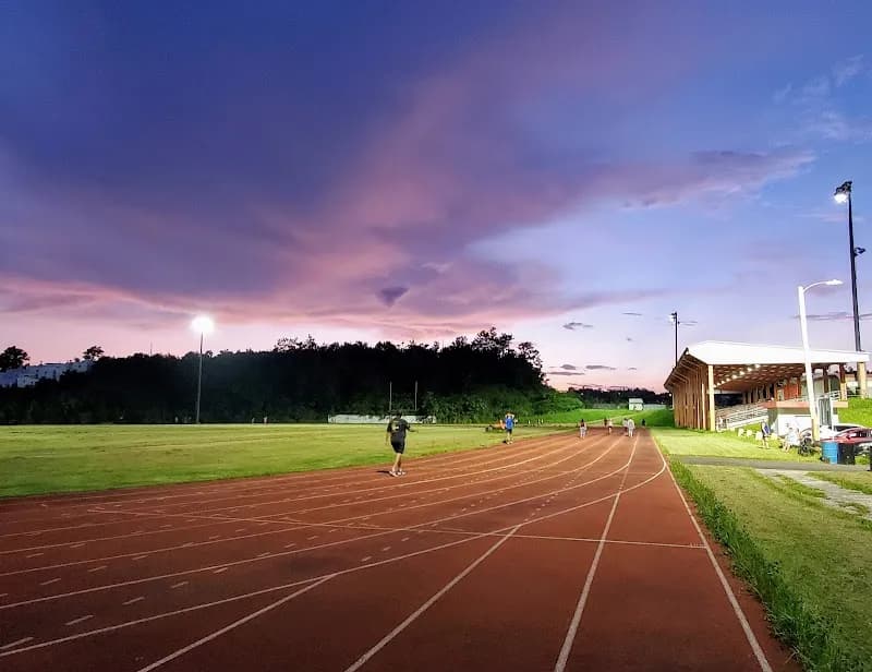 View of Parque de Juncos in Juncos, PR