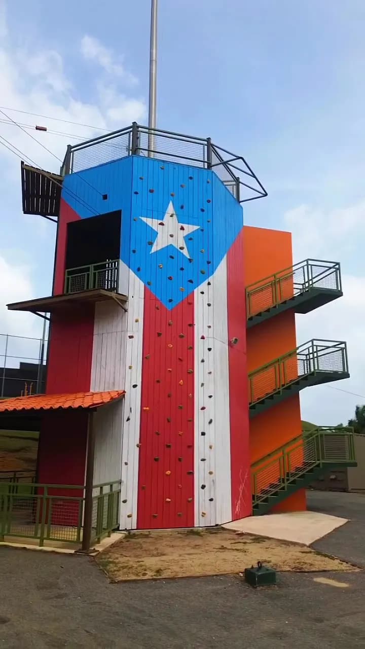 View of Parque La Montaña in San Sebastián, PR