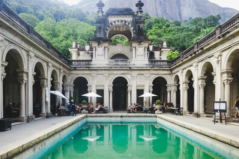 Parque Lage park in Rio de Janeiro, RJ