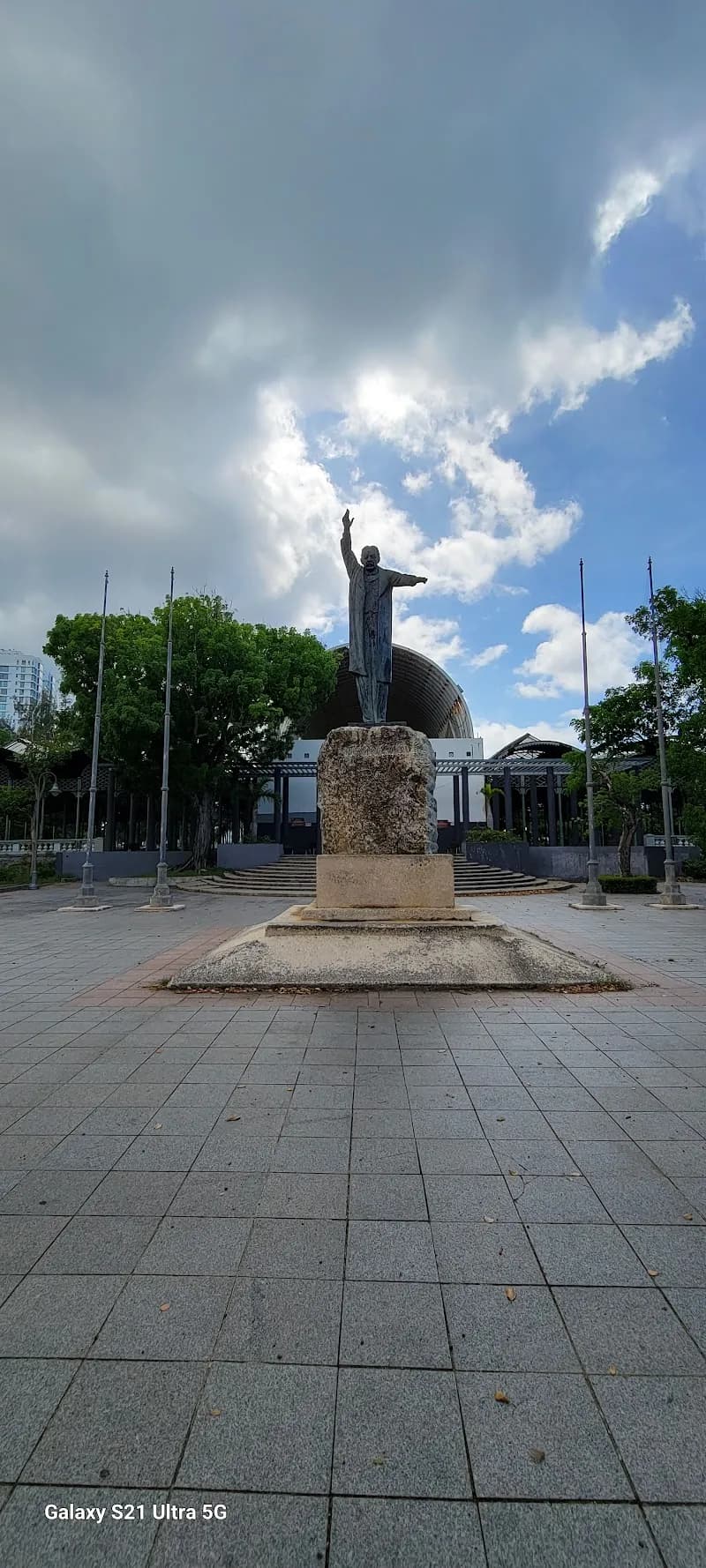 View of Parque Luis Muñoz Rivera in San Juan, PR