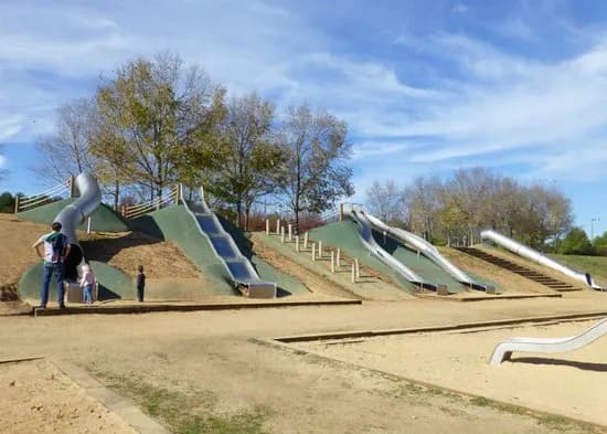 Parque Toboganes Can Mates park in Sant Cugat del Vallès, CT