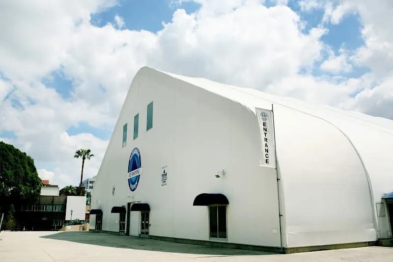 View of Pasadena Ice Skating Center in Pasadena, CA