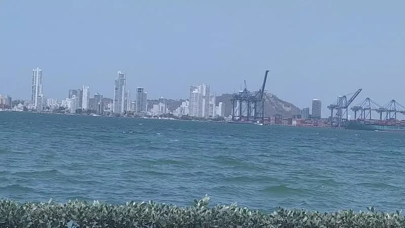 View of Paseo Peatonal Bocagrande in Bocagrande, Bolivar