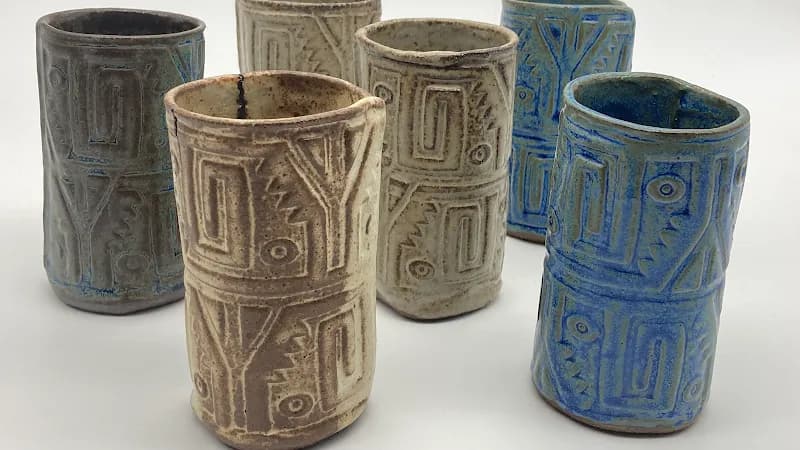 View of Paseo Pottery in Santa Fe, NM