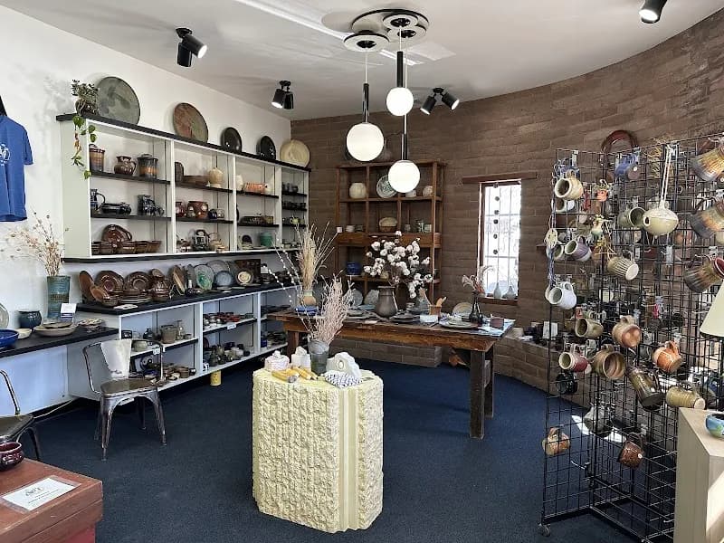 View of Paseo Pottery in Santa Fe, NM