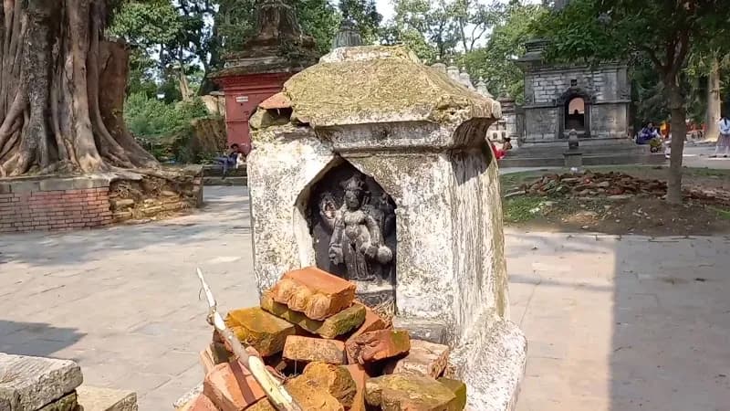 View of Pashupatinath Temple in Kathmandu, BAG
