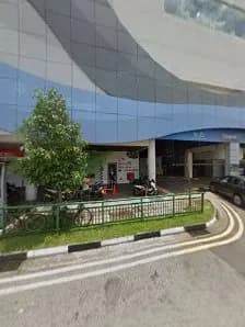 View of Pasir Ris Library in Pasir Ris, SG