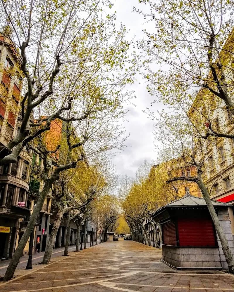 Passeig de Pere III route in Manresa, CT