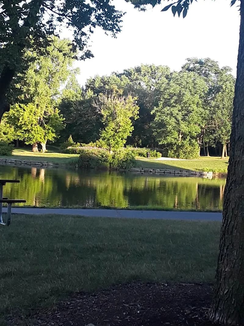 View of Patriots Park in Downers Grove, IL