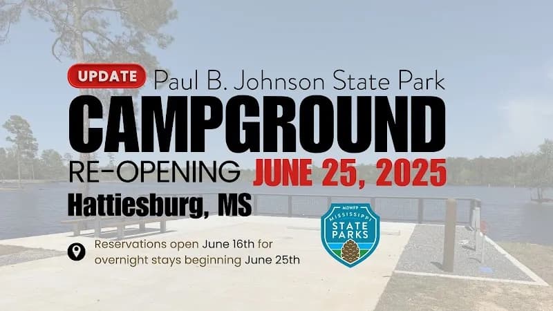 Paul B Johnson State Park state park in Hattiesburg, MS