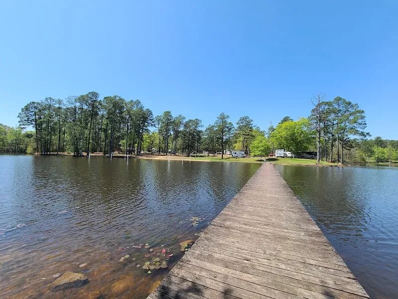 View of Paul B Johnson State Park in Hattiesburg, MS