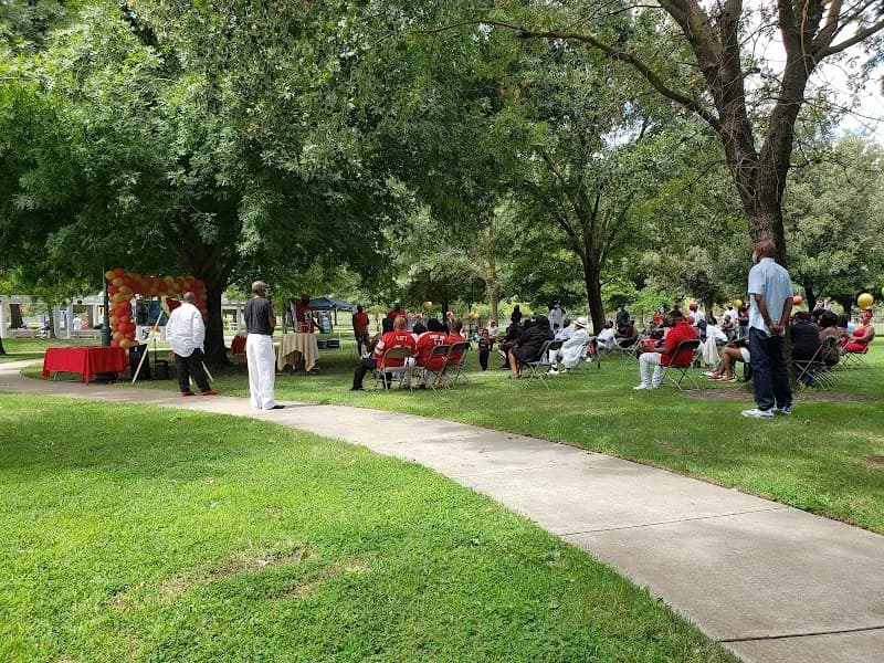 View of Paul E. Weston Park in Stockton, CA