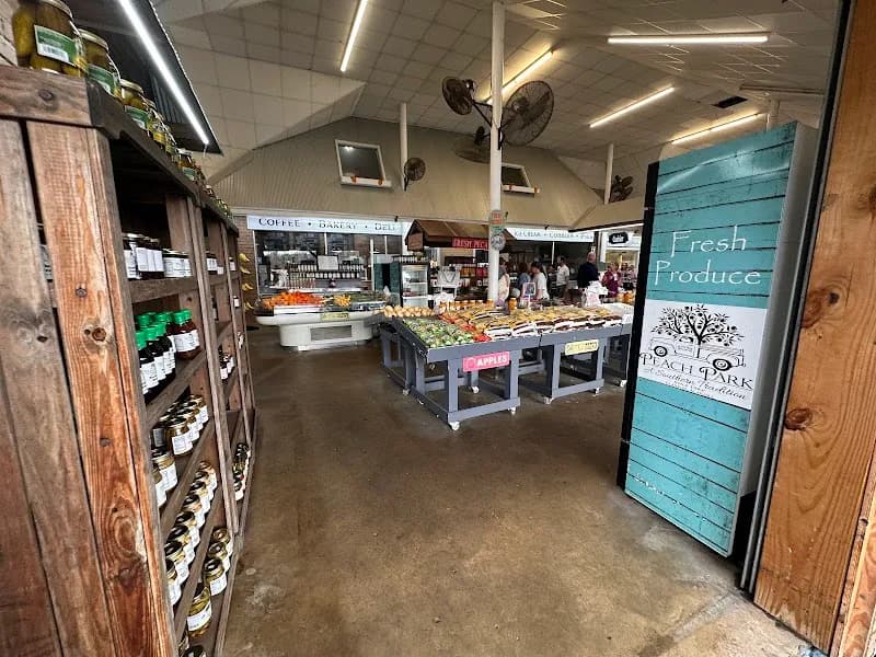 View of Peach Park in Clanton, AL