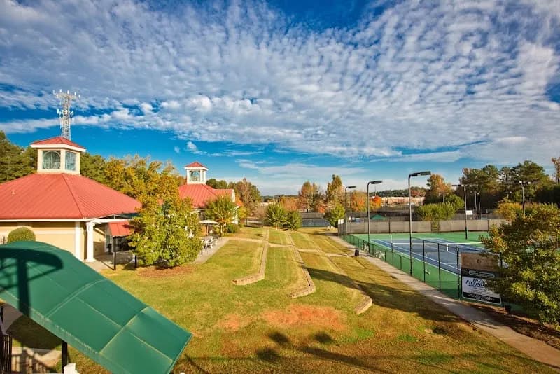 View of Peachtree City Tennis Center in Peachtree City, GA