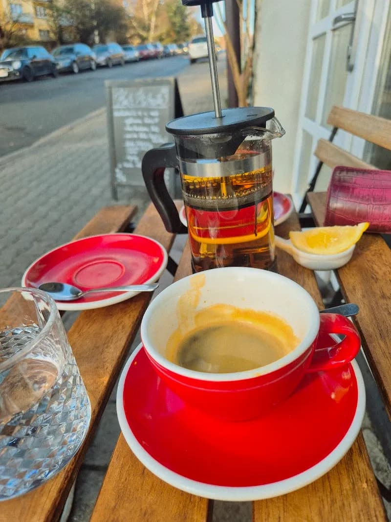 View of Pekárna Mělník Café in Mělník, CZ
