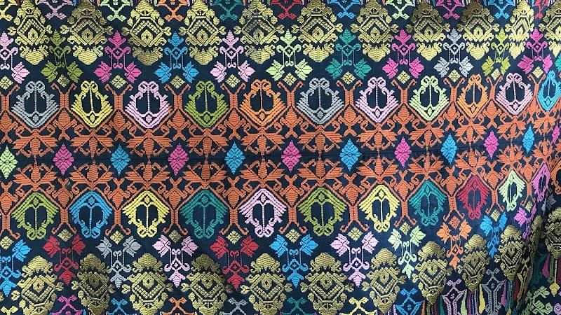 View of Pelangi Traditional Weaving Sidemen in Bangli, Bali