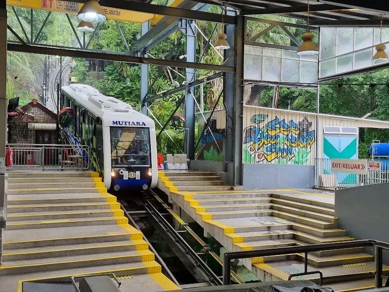 View of Penang Hill in Penang, PG