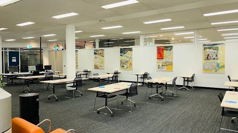 View of Penrith City Library in Penrith, NSW