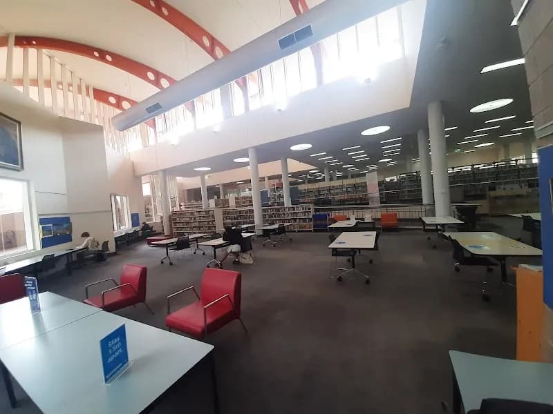View of Penrith City Library in Penrith, NSW