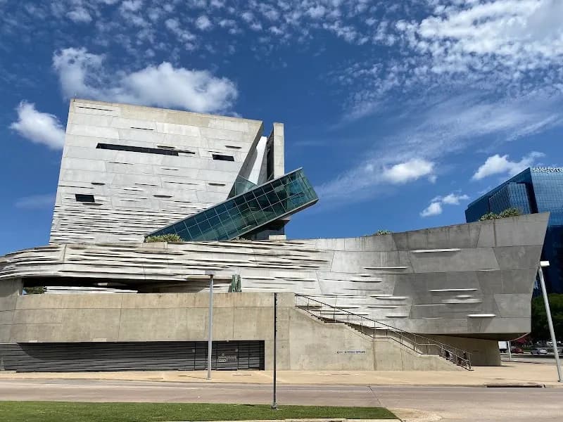 Perot Museum of Nature and Science tourist attraction in Dallas, TX