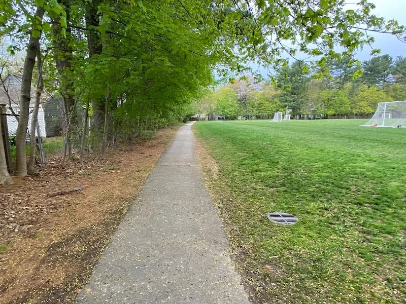 View of Perrin Park in Wellesley, MA