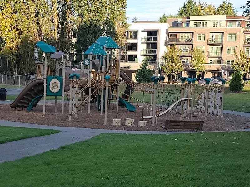 View of Peter Kirk Park in Kirkland, WA