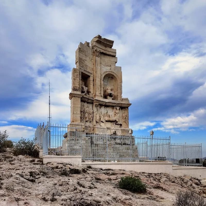 Philopappos Monument tourist attraction in Athens, ATT