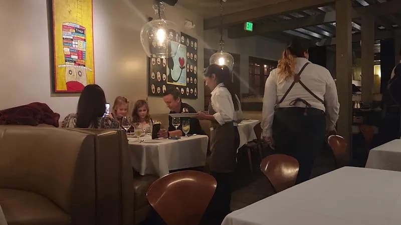 View of Piazza D'Angelo in Mill Valley, CA