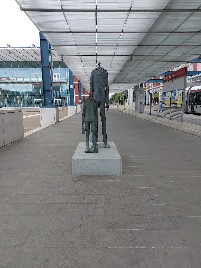 View of Piazzale della Resistenza in Scandicci, Tuscany