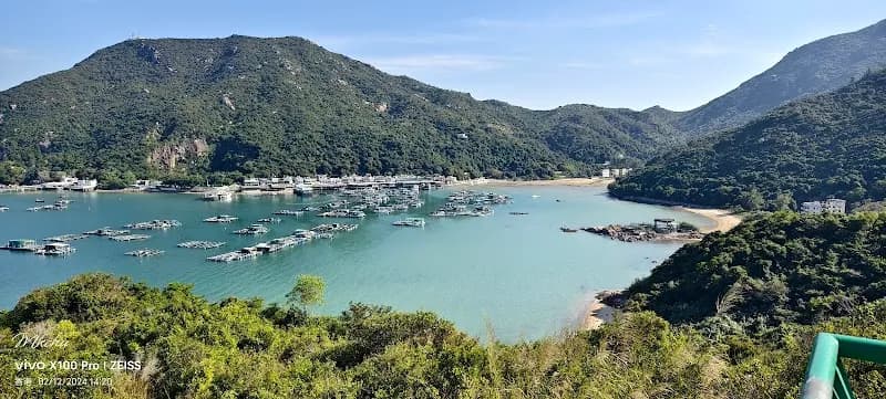 Picnic Bay (Sok Kwu Wan) tourist attraction in Lamma Island, HK