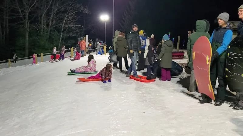 View of Pigeon Creek Park in Whitehall, MI