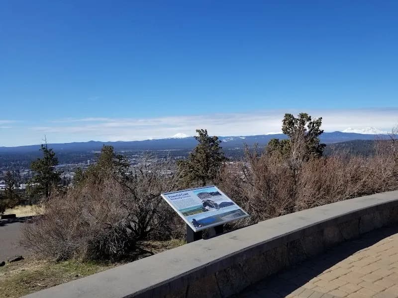 View of Pilot Butte State Scenic Viewpoint in Bend, OR