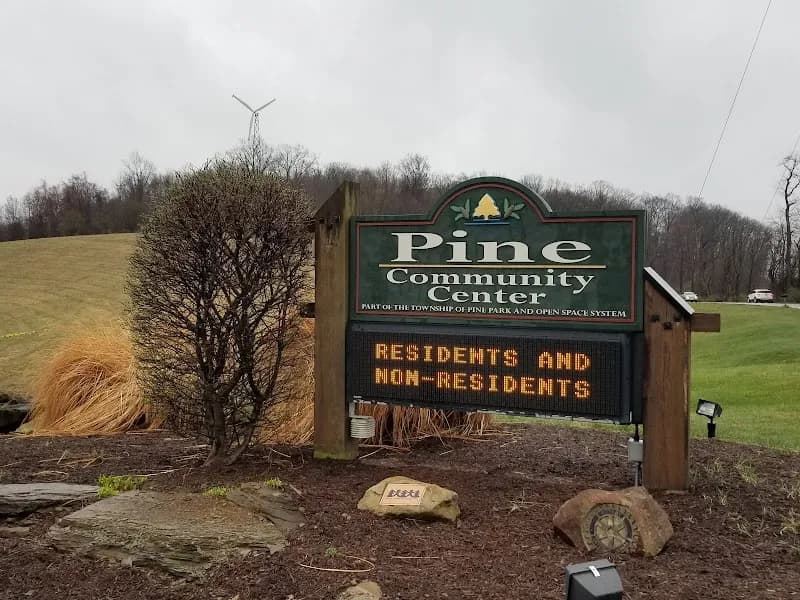 View of Pine Community Center in Wexford, PA