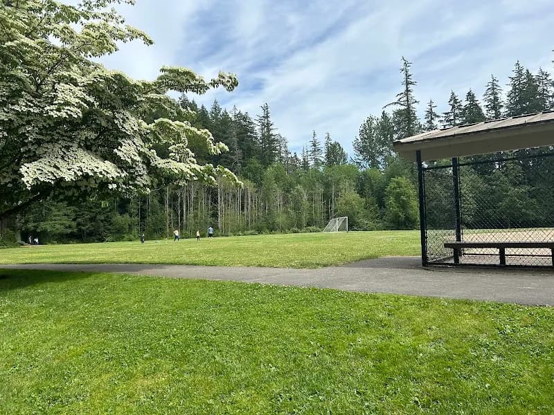 View of Pine Lake Park in Sammamish, WA