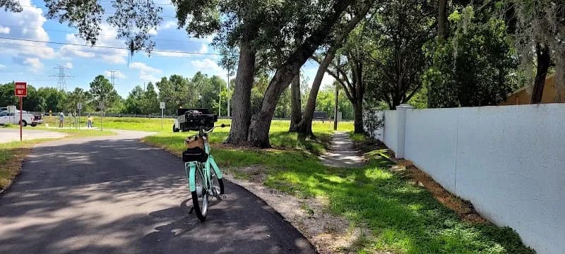 Pinellas Trail Ext. At McMullen Booth hiking area in Palm Harbor, FL